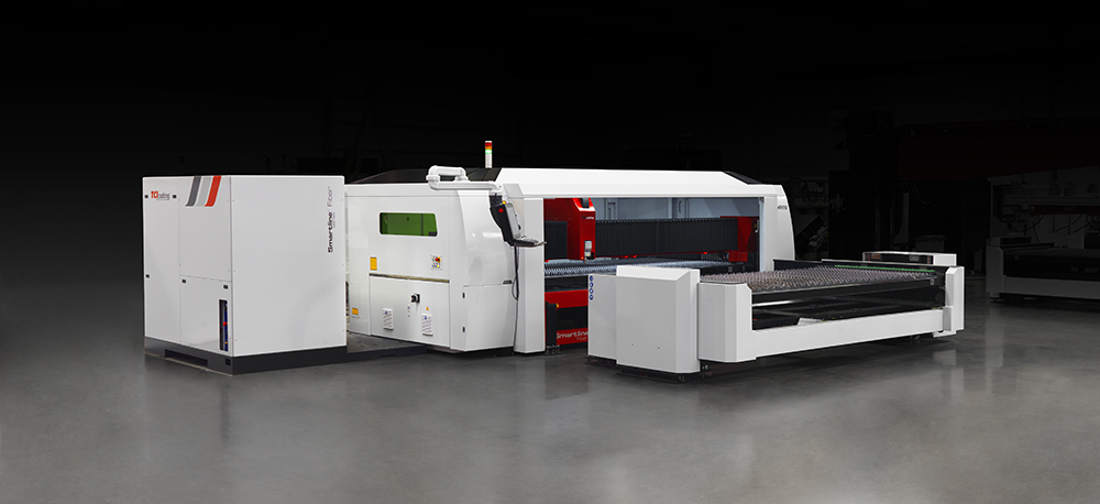 Se presenta una nueva maquina de Corte láser 3D inteligente de 5 ejes.